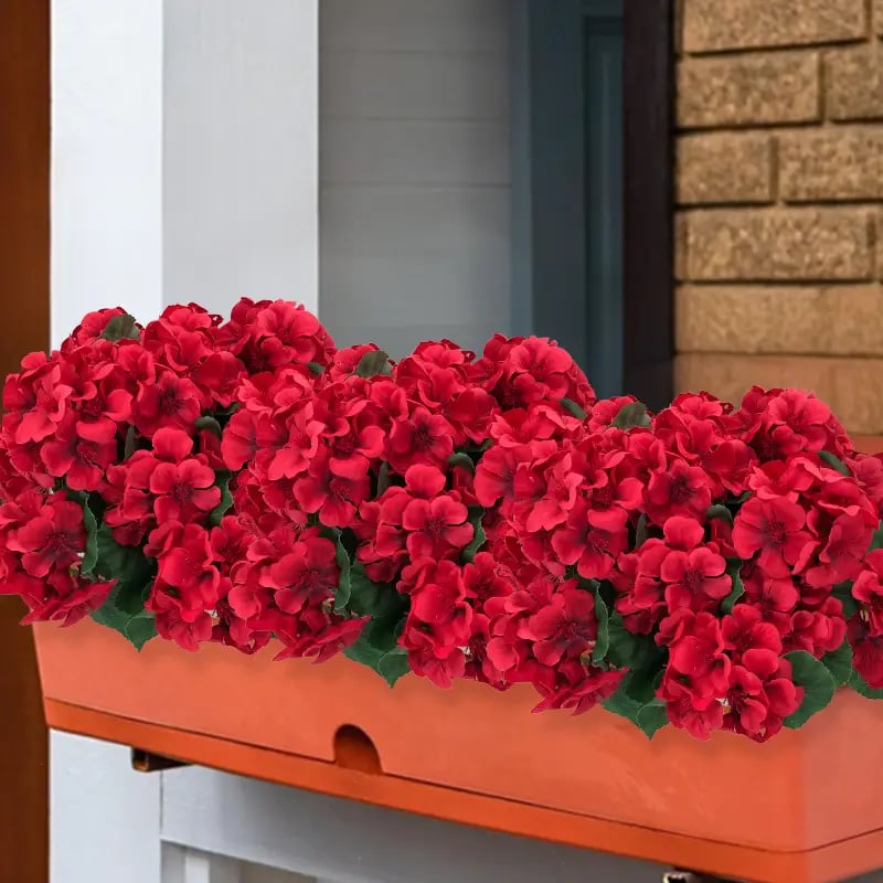 🎁 Mother's Day 60% OFF - Artificial Geranium Flowers For Outdoors