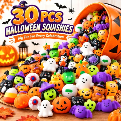 🔥Last Day 50% OFF - 🎃 30PCS Halloween Mochi Squishy Toys - 30pcs