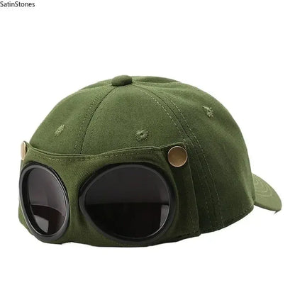 🧢🕶Men's Korean-Style Pilot Baseball Cap