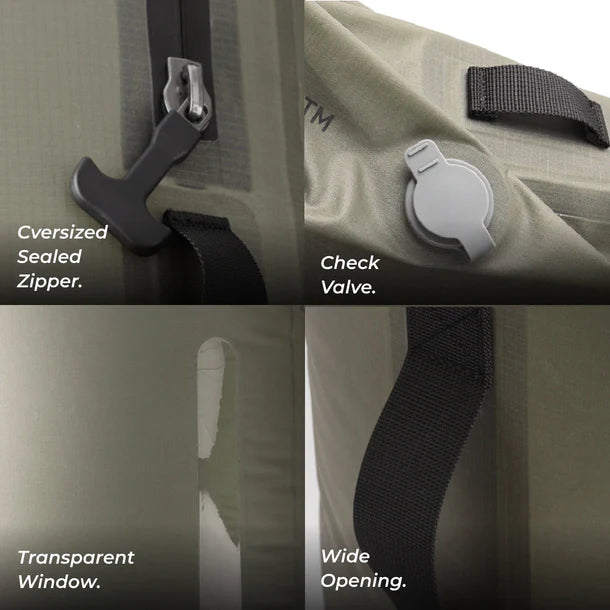 EZY SET BUNDLE - 3 Size Travel Vacuum Pack For Luggage Space Saving