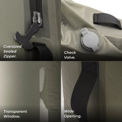 EZY SET BUNDLE - 3 Size Travel Vacuum Pack For Luggage Space Saving