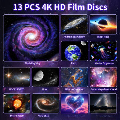 🌌 AstroVault™ 13-in-1 Galaxy Projector