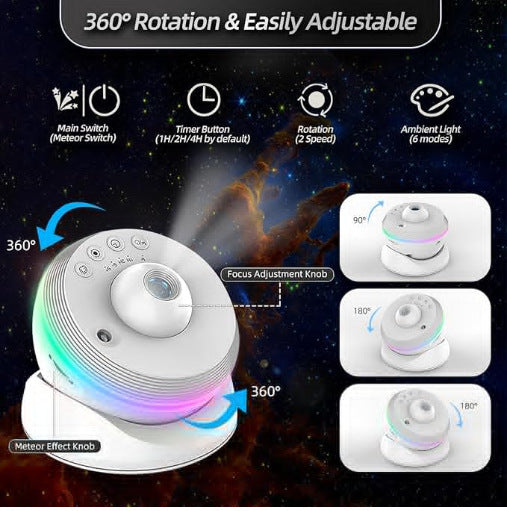 🌌 AstroVault™ 13-in-1 Galaxy Projector