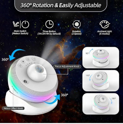 🌌 AstroVault™ 13-in-1 Galaxy Projector