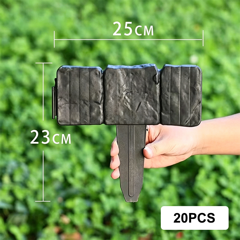 Stone-Effect Garden Fence Panels – Easy Install, Weatherproof Outdoor Edging