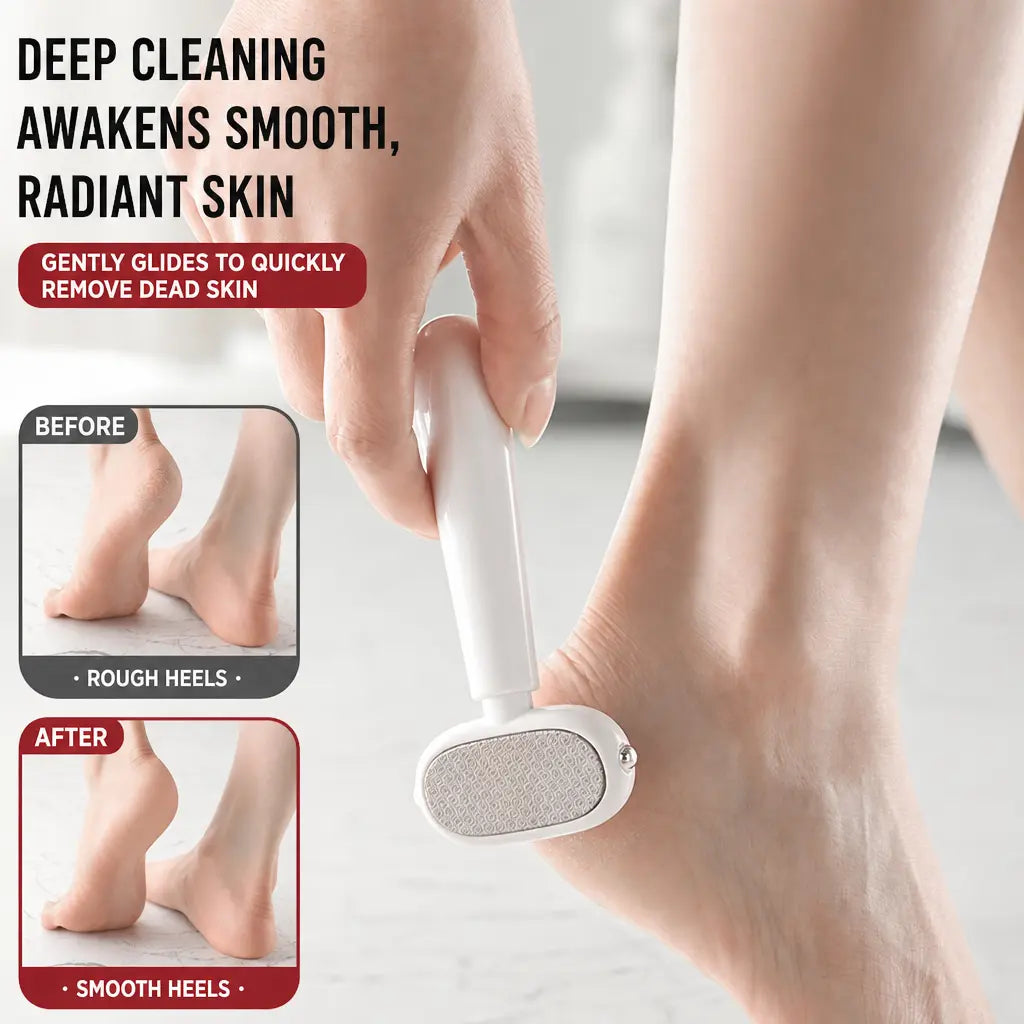 Dual‑Sided Foot Callus Remover: Detachable Washable Design & Effective🦶