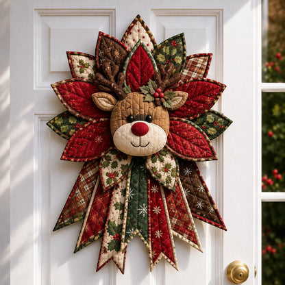 🎄Beginner-Friendly Oversized Christmas Character Quilted Door Hanger Sewing Kit | Complete Kit with All Tools & Step-by-Step Guide Included 💕