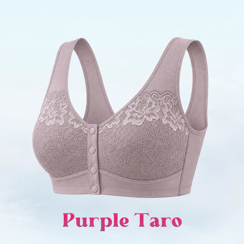 🔥HOT SALE🔥Front Closure Breathable Cotton Lifting Bra for Seniors