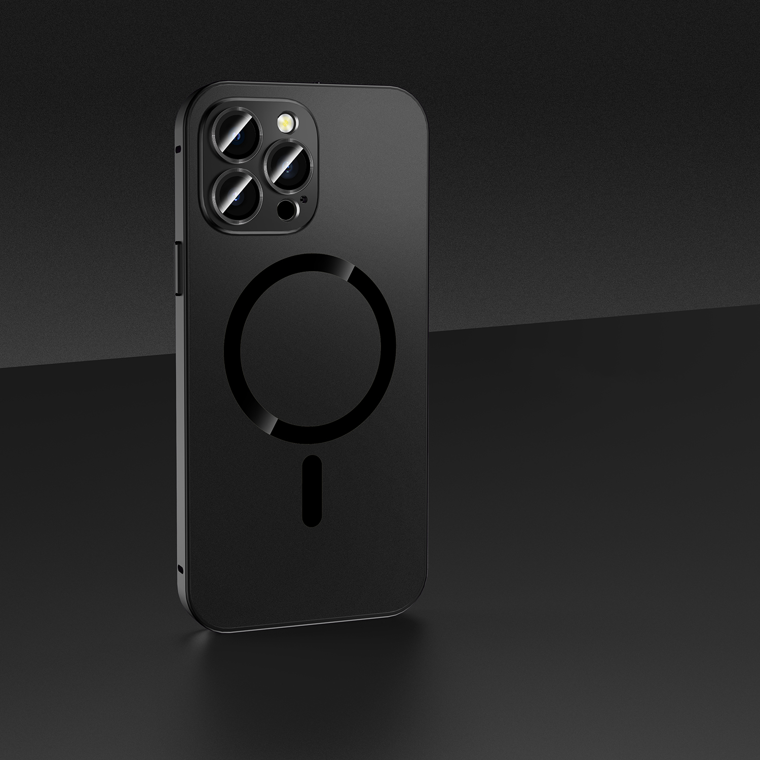 Magnetic Metal Snap-On Phone Case: Strong Magnetic Hold & Full Protection