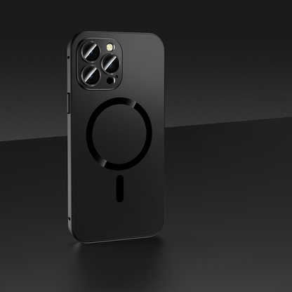 Magnetic Metal Snap-On Phone Case: Strong Magnetic Hold & Full Protection
