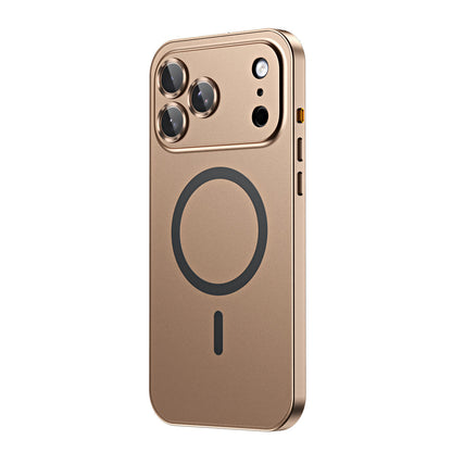 Magnetic Metal Snap-On Phone Case: Strong Magnetic Hold & Full Protection