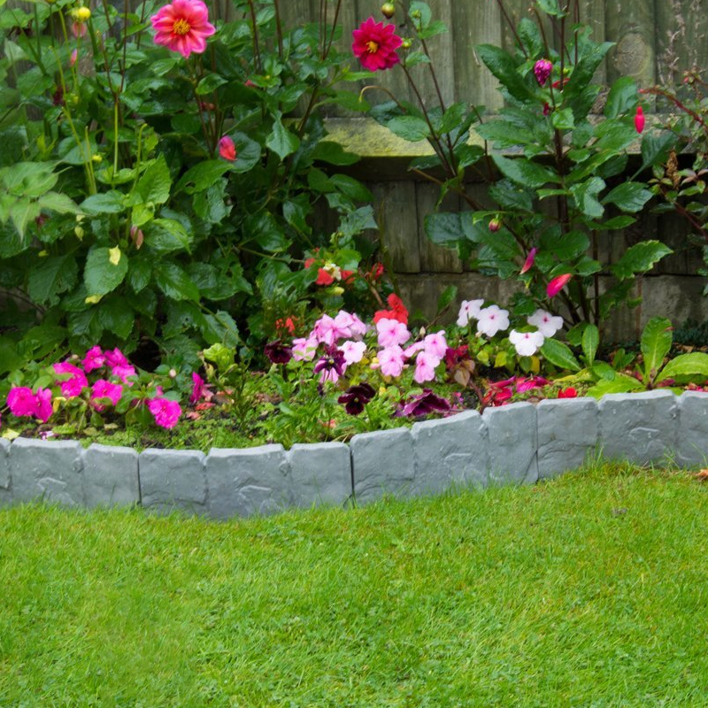Stone-Effect Garden Fence Panels – Easy Install, Weatherproof Outdoor Edging