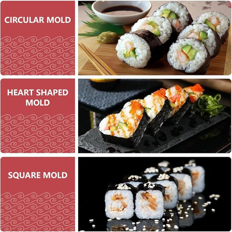 🍣Sushi Making Kit – Easy to Use & Clean