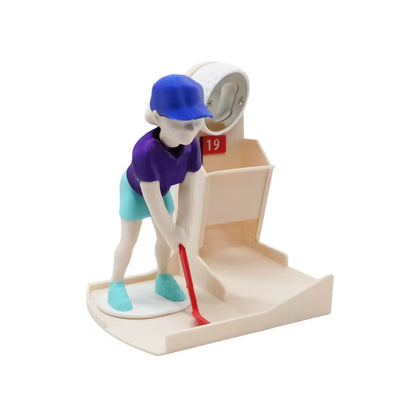 ⛳Golf Bottle Opener with Mini Golfer Game, Fun Beer Bottle Cap Launcher & Collector