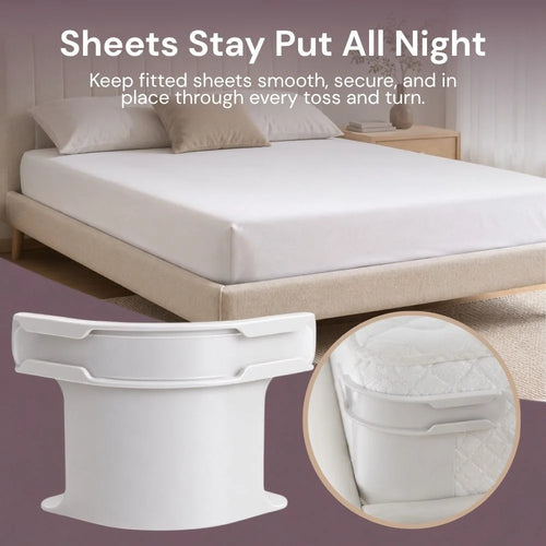 Bed Sheet Clips - 4 Pack