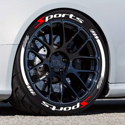 🚗🛞3D Car Tire Stickers – Waterproof Universal Wheel Decals | Motorcycle Auto Exterior Accessories