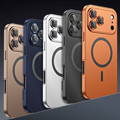 Magnetic Metal Snap-On Phone Case: Strong Magnetic Hold & Full Protection