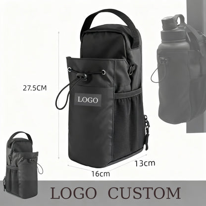 Magnetic Crossbody Bottle Bag – Hands-Free Gym Carry for Water, Phone & Keys