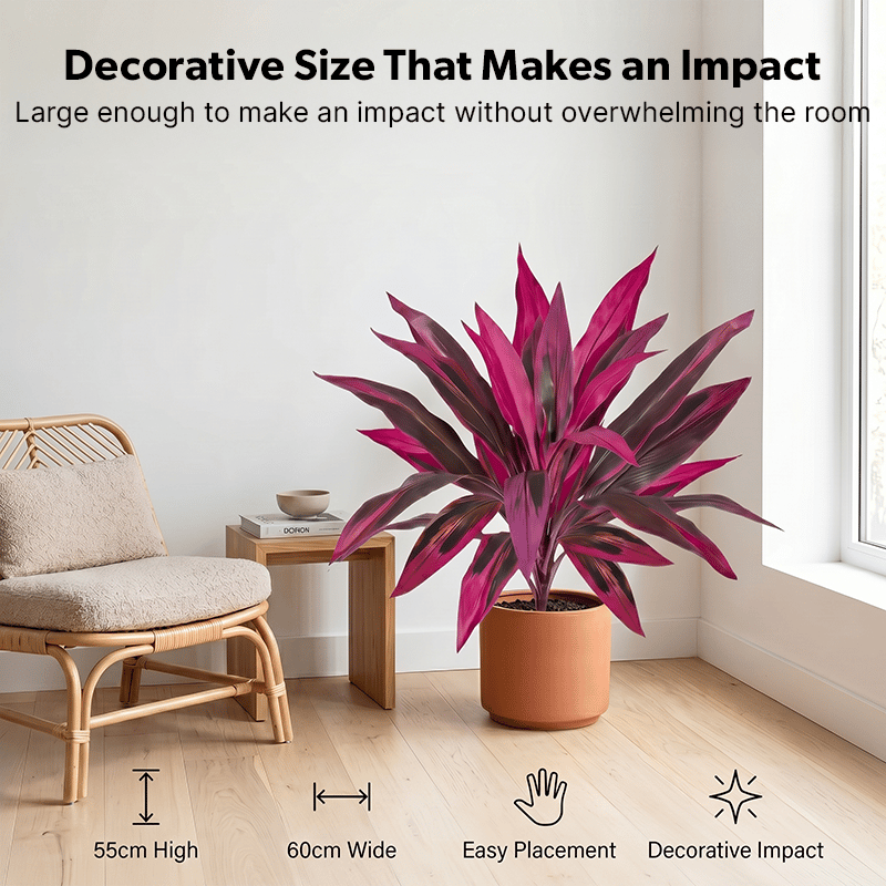 🎁 Mother's Day 60% OFF - Artificial Boston Fern & Dragon's Blood Tree Plants