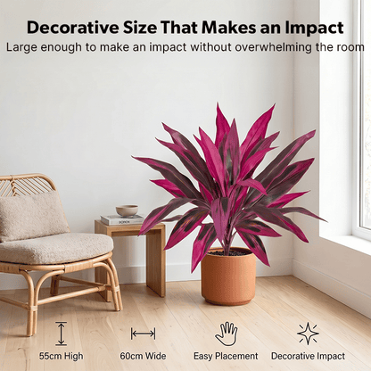 🎁 Mother's Day 60% OFF - Artificial Boston Fern & Dragon's Blood Tree Plants