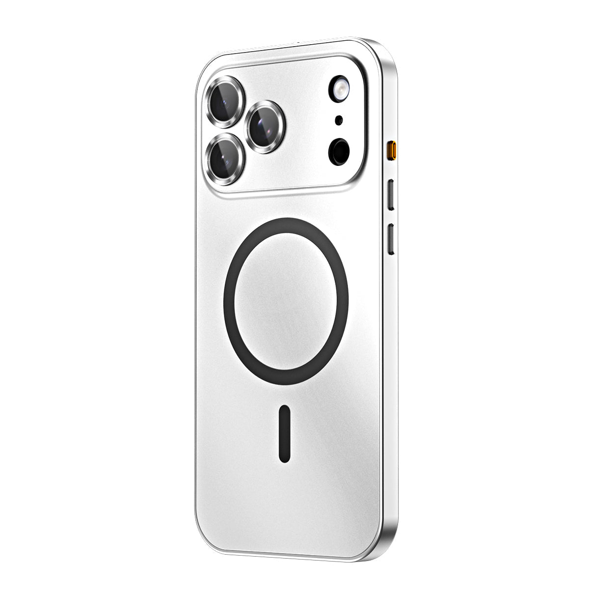 Magnetic Metal Snap-On Phone Case: Strong Magnetic Hold & Full Protection
