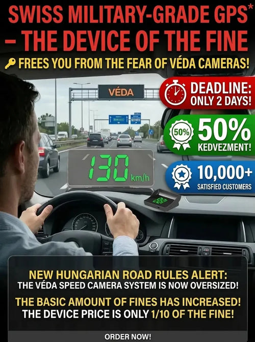 ⚡Hot Sales 51% OFF🔥Head-Up Display (HUD) Car GPS Digital Speedometer