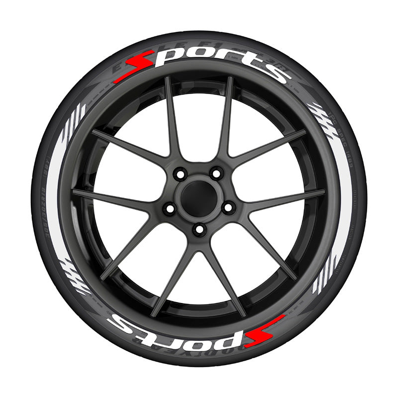 🚗🛞3D Car Tire Stickers – Waterproof Universal Wheel Decals | Motorcycle Auto Exterior Accessories