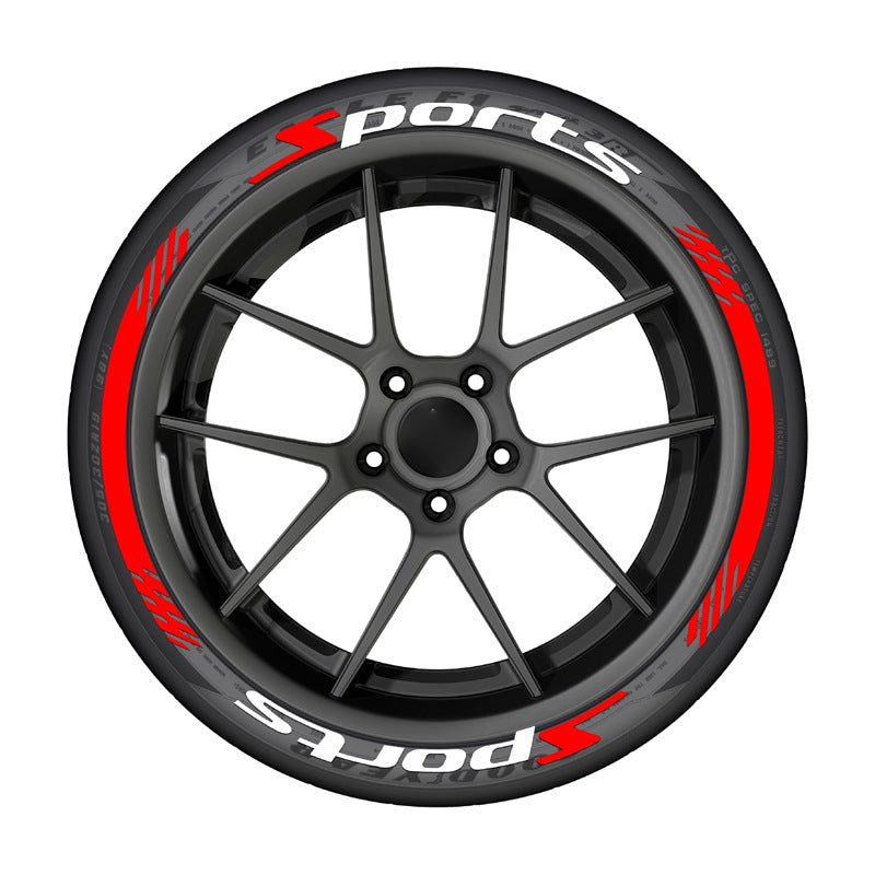 🚗🛞3D Car Tire Stickers – Waterproof Universal Wheel Decals | Motorcycle Auto Exterior Accessories