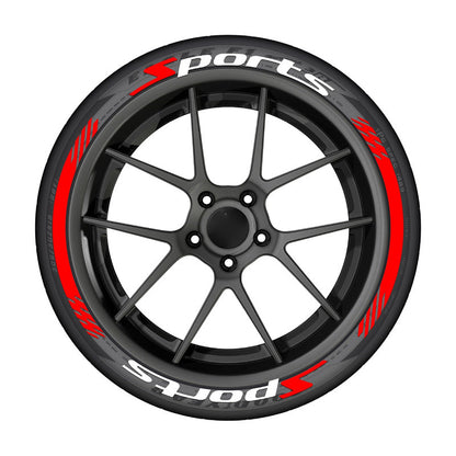🚗🛞3D Car Tire Stickers – Waterproof Universal Wheel Decals | Motorcycle Auto Exterior Accessories