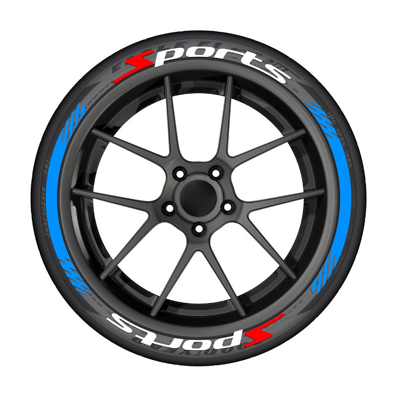 🚗🛞3D Car Tire Stickers – Waterproof Universal Wheel Decals | Motorcycle Auto Exterior Accessories
