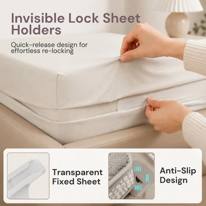 Bed Sheet Clips - 4 Pack