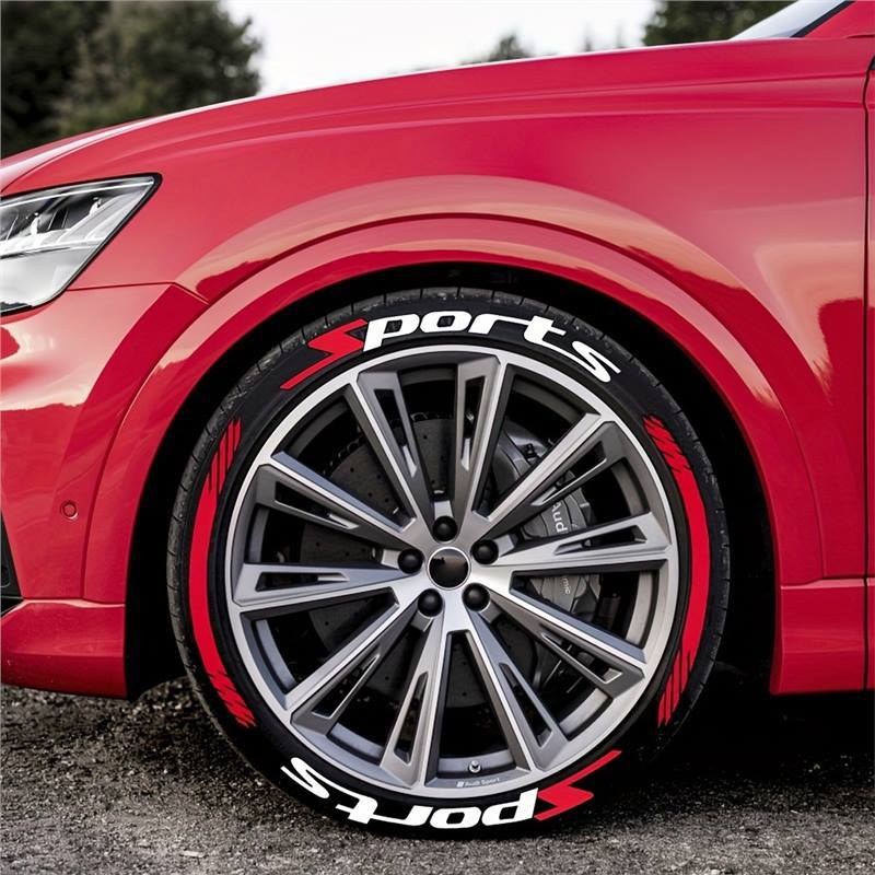 🚗🛞3D Car Tire Stickers – Waterproof Universal Wheel Decals | Motorcycle Auto Exterior Accessories