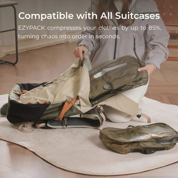 EZY SET BUNDLE - 3 Size Travel Vacuum Pack For Luggage Space Saving