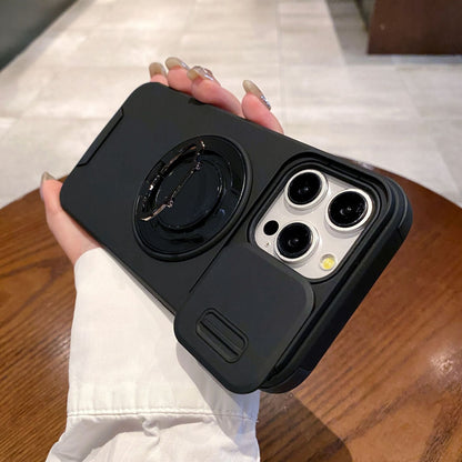 Multifunctional Sliding Camera Protection Magnetic Phone Case