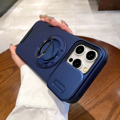 Multifunctional Sliding Camera Protection Magnetic Phone Case