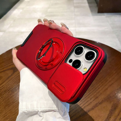 Multifunctional Sliding Camera Protection Magnetic Phone Case