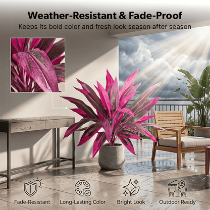 🎁 Mother's Day 60% OFF - Artificial Boston Fern & Dragon's Blood Tree Plants