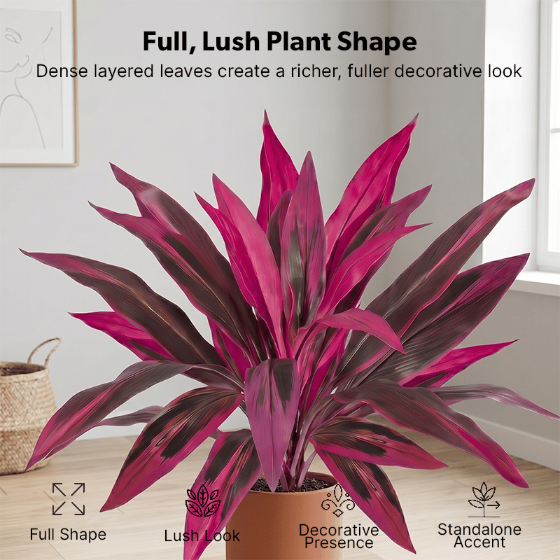 🎁 Mother's Day 60% OFF - Artificial Boston Fern & Dragon's Blood Tree Plants