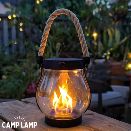 🔥 Solara™ Solar Flicker Camp Lantern