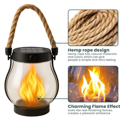 🔥 Solara™ Solar Flicker Camp Lantern