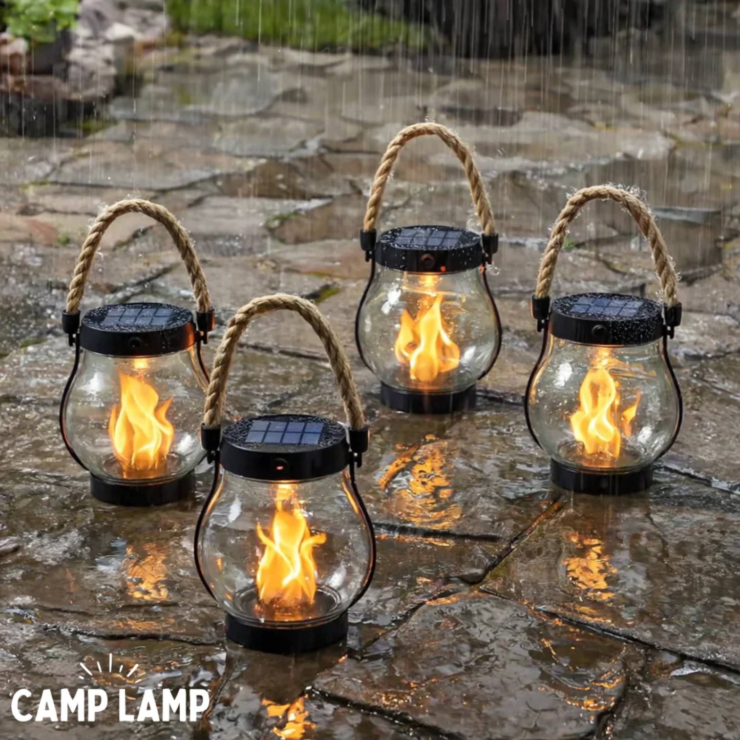 🔥 Solara™ Solar Flicker Camp Lantern