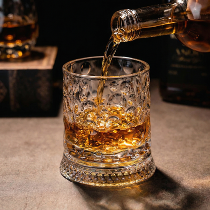 🥃 Ellis Rotating Whiskey Glass