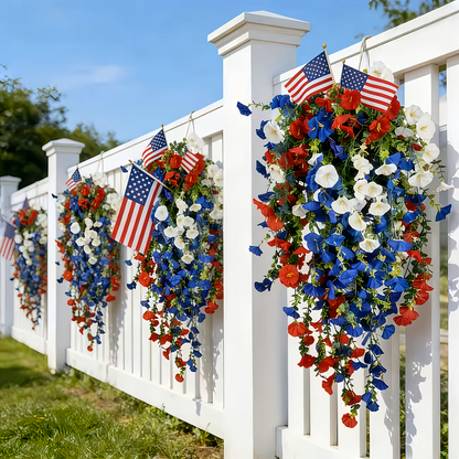 Decoration Tricolor Patriotic Artificial Flower