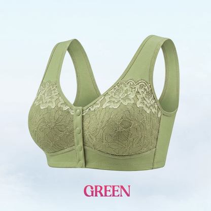 🔥HOT SALE🔥Front Closure Breathable Cotton Lifting Bra for Seniors
