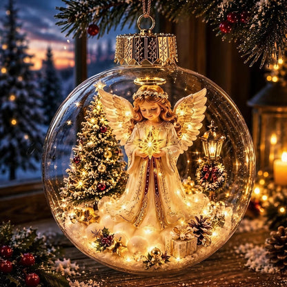 Glowing Christmas Diorama Ornament🎄