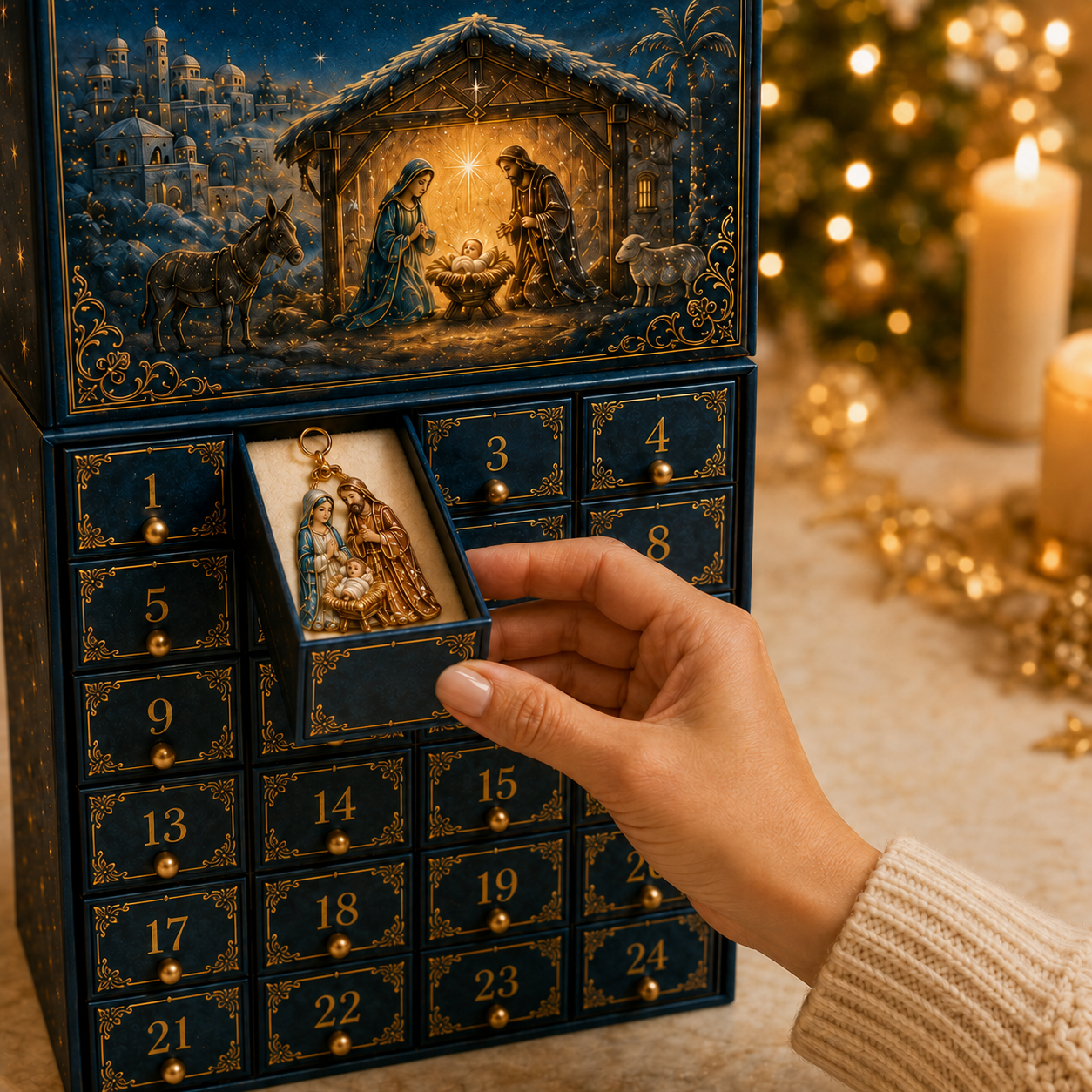 🎁✨2026 Faith-Inspired Christmas Advent Calendar:24-Day Faith Gift & Christmas Joy