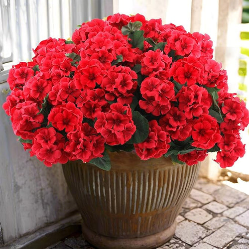 🎁 Mother's Day 60% OFF - Artificial Geranium Flowers For Outdoors
