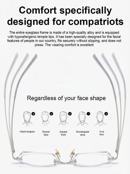 【Co-Created by Designers】Gypsophila Smart Zoom and Color-Changing Reading Glasses, Auto Focus Distance Near Progressive Multi-focus HD Vision - 7