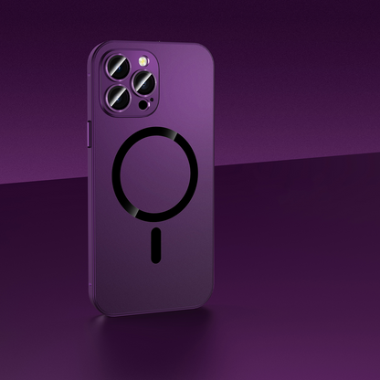 Magnetic Metal Snap-On Phone Case: Strong Magnetic Hold & Full Protection