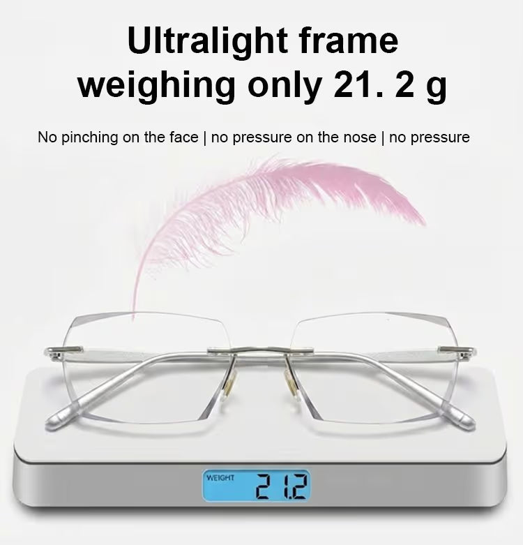 【Co-Created by Designers】Gypsophila Smart Zoom and Color-Changing Reading Glasses, Auto Focus Distance Near Progressive Multi-focus HD Vision - 10